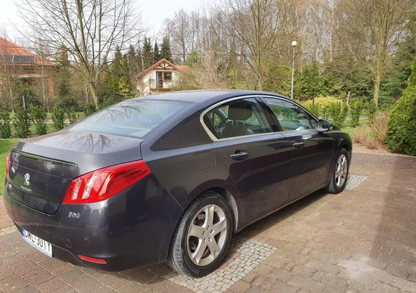 Peugeot 508 cena 22000 przebieg: 162259, rok produkcji 2011 z Legnica małe 67